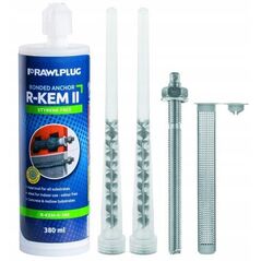 Rawlplug R-KEM II Πολυεστερική ρητίνη χωρίς στυρένιο 175 ml - 10τμχ - R-KEM-II-175