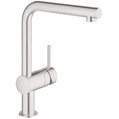 Bateria kuchenna Grohe Minta stojąca stal szlachetna (32168DC0)