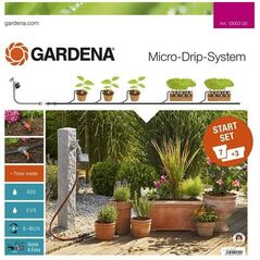 Gardena Nawadnianie Micro-Drip-System zestaw podstawowy M (13002-20)