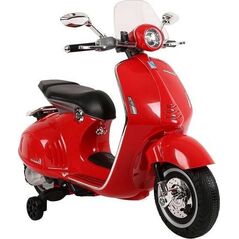 Lean Cars Skuter na Akumulator Vespa GTS 300 Czerwony