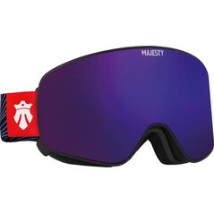 Majesty Gogle The Force Spherical Black Frame / Ultraviolet Lens + szybka Citrine 2022