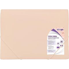 Strigo TECZKA Z GUMKA A4 PP PASTEL MORELOW