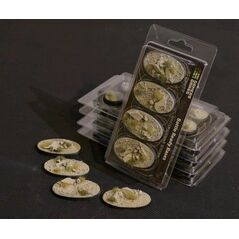Gamers Grass Gamers Grass: Bases Oval - Badlands 60 mm (4 szt.)