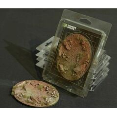 Gamers Grass Gamers Grass: Badlands Bases Oval 120 mm (1 szt.)