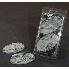 Gamers Grass Gamers Grass: Bases Oval - Urban Warfare 90 mm (2 szt.)