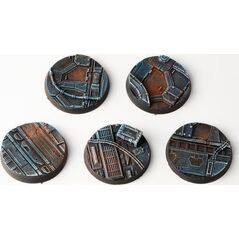Gamers Grass Gamers Grass: Bases Round - Spaceship Corridor 40 mm (5 szt.)