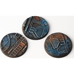 Gamers Grass Gamers Grass: Bases Round - Spaceship Corridor 50 mm (3szt.)