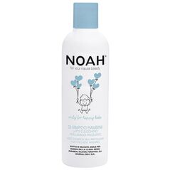 Noah Vaikiškas maitinamasis plaukų šampūnas su pienu ir cukrumi kasdieniam naudojimui Noah 250 ml