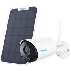 Κάμερα IP Reolink Reolink | Ασύρματη Κάμερα Ασφαλείας με Μπαταρία και Ηλιακό Πάνελ | Σειρά Argus B320 | Bullet | 3 MP | Σταθερός φακός | IP65 | H.264 | Micro SD, Μέγ. 128 GB