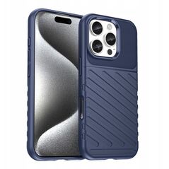 Θήκη Thunder Case για iPhone 16e σιλικόνη θωρακισμένη θήκη - μπλε