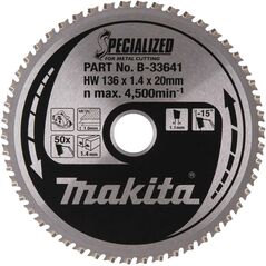 Makita ΕΙΔΙΚΟ Δίσκος κοπής 136x20x50Z