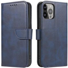 Θήκη Magnet Case με καπάκι για Samsung Galaxy S24 FE - μπλε