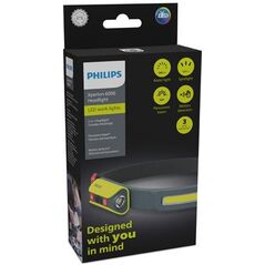 Ασύρματο φακός εργαστηρίου, κεφαλής HEADLight, Xperion, πηγή φωτός LED, φωτεινή ροή 120/150/300lm, ισχύς: 2 W, χωρητικότητα μπαταρίας: 1200mAh, LiFePO4, IK07/IP65, ενσωματωμένος αισθητήρας κίνησης