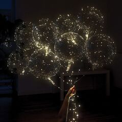Μπαλόνια LED - 10 τεμ