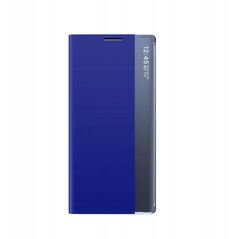 Θήκη New Sleep Case με καπάκι και βάση για Samsung Galaxy S25 Edge - μπλε