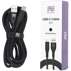 Nowy kabel Encore Energy USB-A USB-C przewód USB do ładowania i przesyłania danych 200cm