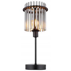 Φωτιστικό επιτραπέζιο GLOBO GORLEY, 1xE14, 40W, 230V, καλώδιο 1.5m, μέταλλο, μαύρο, o15x37.5cm