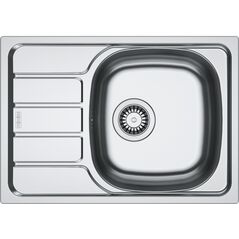 Νεροχύτης FRANKE SPARK 62 x 43.5 cm με αποστράγγιση, ανοξείδωτο ατσάλι, μη γυαλισμένο, με εξαερισμό
