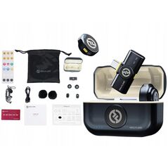 Hollyland Lark M2 USB-C - Wireless Lavalier Microphone with USB-CPlug (Duo,Shine Charcoal)
