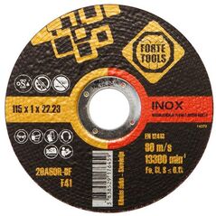 ΚΟΠΤΙΚΗ ΛΕΠΙΔΑ 115X1,2X22,23 MM FORTE TOO