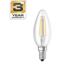 ΛΑΜΠΑ LED B35 4.3W E14 2700K 470LM FILAM
