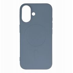 Θήκη Liquid Silicone Case με MagSafe για iPhone 16e - ανοιχτό μπλε