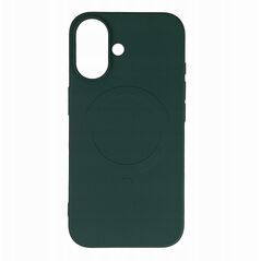 Θήκη Liquid Silicone Case με MagSafe για Samsung Galaxy A36 5G - πράσινο