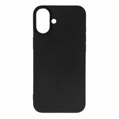 Θήκη Liquid Silicone Case με MagSafe για Samsung Galaxy A56 5G - μαύρο
