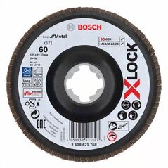 Flap Disc           X-LOCK,BfM,125,G60