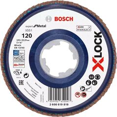 Tarcza listkowa     X551 125mmG120XLoc