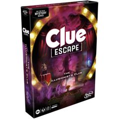 Επιτραπέζιο παιχνίδι Hasbro Gaming Cluedo Escape The Illusionist Club, FI