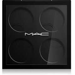 MAC, Pro Colour, Άδεια Πλαστική Παλέτα Μακιγιάζ, Μαύρη, Με 4 Θέσεις Για Γυναίκες