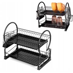 ΣΤΕΓΝΩΤΗΡΙΟ ΠΙΑΤΩΝ 2 ΕΠΙΠΕΔΩΝ 56 X 25 X 39 CM BRUNBESTE BB-3408