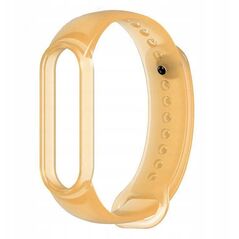 Σιλικονούχο λουράκι για Xiaomi Mi Band 5 / 6 / 7 - χρυσό