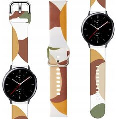 Λουράκι Pasek Strap Moro για Samsung Galaxy Watch 40 / 41 / 42 / 43 / 44 mm σιλικονούχο βραχιόλι λουράκι για ρολόι - σχέδιο 4