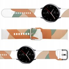 Λουράκι Pasek Strap Moro για Samsung Galaxy Watch 45 / 46 / 47 mm σιλικονούχο βραχιόλι λουράκι για ρολόι - σχέδιο 3
