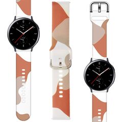 Λουράκι Pasek Strap Moro για Samsung Galaxy Watch 45 / 46 / 47 mm σιλικονούχο βραχιόλι λουράκι για ρολόι - σχέδιο 5