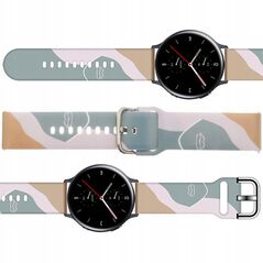 Λουράκι Pasek Strap Moro για Samsung Galaxy Watch 45 / 46 / 47 mm σιλικονούχο βραχιόλι λουράκι για ρολόι - σχέδιο 17
