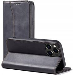 Θήκη Magnet Fancy Case για iPhone 14 Pro με καπάκι, πορτοφόλι, βάση, μαύρο