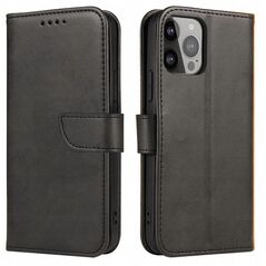 Θήκη Magnet Case Samsung Galaxy S23+ με καπάκι πορτοφόλι βάση μαύρη