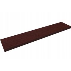 Επιτοίχιο ράφι Velano 118x23.5 cm, σκούρο καφέ