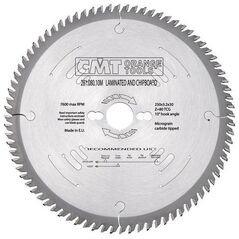 CMT ΔΙΣΚΟΣ ΠΡΙΟΝΙΟΥ HM 250x30x3.2/2.2 Z=80 ΓΙΑ ΛΑΜΙΝΑΤΕΣ.
