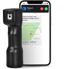 Plegium Smart Mini σπρέι ασφαλείας, μαύρο