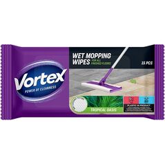 ΜΑΝΤΗΛΑΚΙΑ ΣΦΟΥΓΓΑΡΙΣΜΑΤΟΣ VORTEXWET TROPICAL OASIS 15PCS