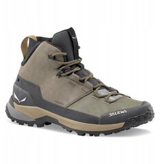 Μποτάκια SALEWA puez leather mid ptx-bungee cord-onyx-uk 9,5 (44)