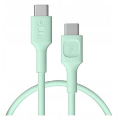 Καλώδιο Green Cell PowerStream USB Type-C Αρσενικό - USB Type-C Αρσενικό 100W Μέντα Πράσινο 0.3m 5904326376137