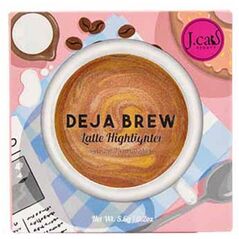 J.CAT BEAUTY_Deja Brew Latte Highlighter κρεμώδες highlighter για πρόσωπο και σώμα 101 Café Elevation 5,6g