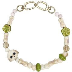 Zawieszka na torebkę handstrap Nimmy New Big Eye Cute Pets 2.0 brązowy