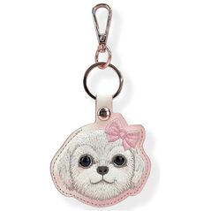 Etui na lokalizator / brelok Nimmy New   Big Eyed Pet 2.0 Dog różowy