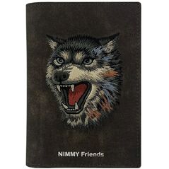 Etui na paszport Nimmy portfel Raptor    Wolf brązowy